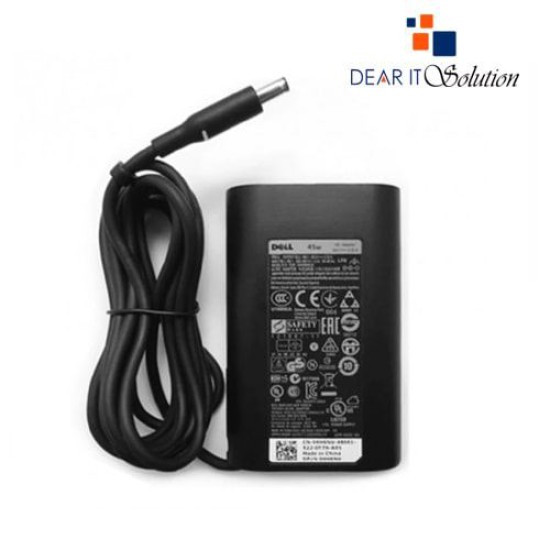 Original Adapter For Dell Laptop – 65W Small Port Charger