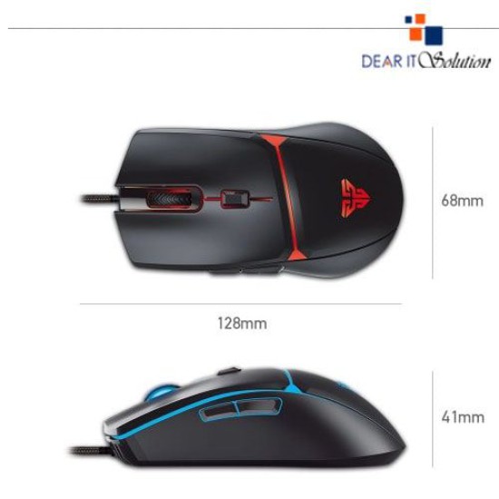 Fantech VX7 Crypto 6-Button USB Gaming Mouse