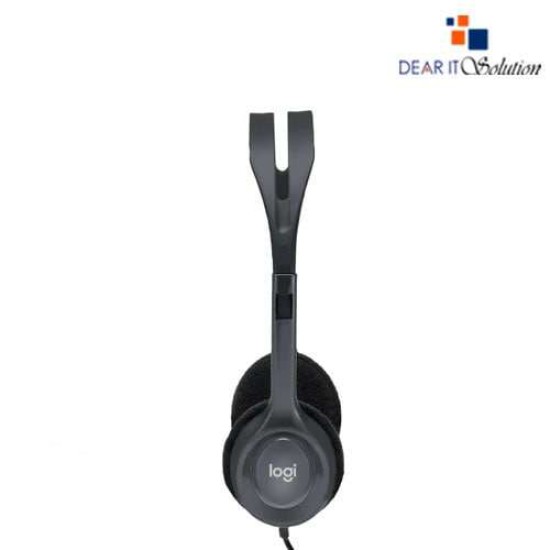 Logitech H111 Stereo Headset – Clear Sound, Lightweight Comfort