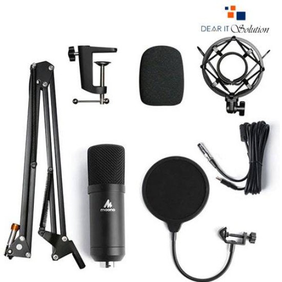 Maono AU-A03 Premium Condenser Microphone Kit for Creators