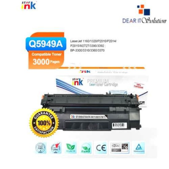 STARINK 49A / Q5949A / Q7553A / 308 Black Laser Toner 