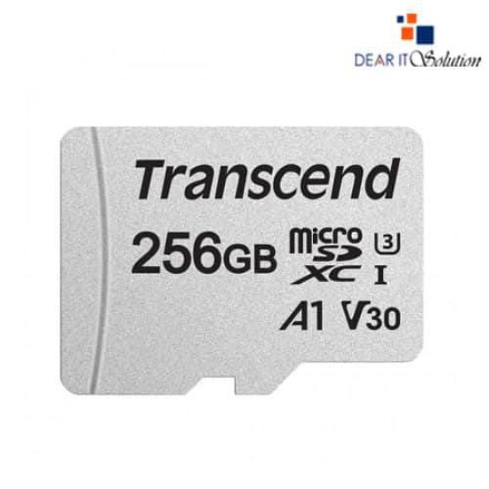 Transcend 256GB Micro SD UHS-I U3 Memory Card with Adapter