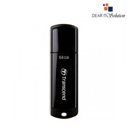 Transcend JetFlash 700 64GB USB 3.1 Black Pen Drive