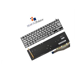 Replacement Silver Backlit Keyboard for Asus ZenBook Flip 14 Series
