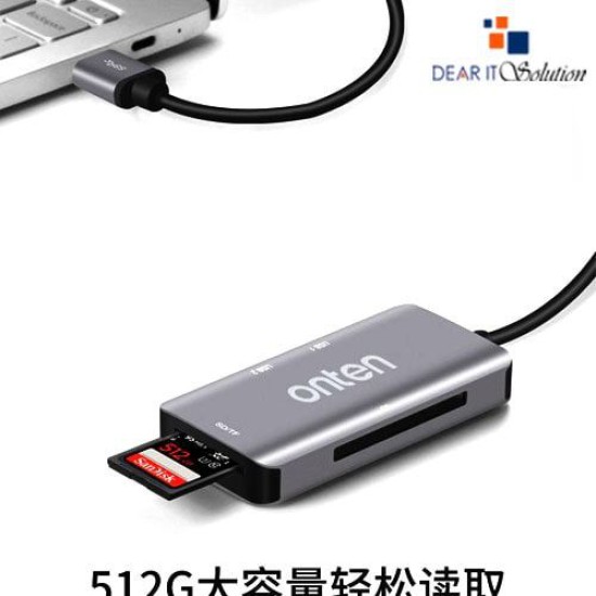 ONTEN OTN-8107 MULTIFUNCTIONAL CARD READER – FAST DATA TRANSFER 